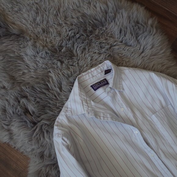 Striped Blue Bay Club Vintage Yacht Shirt Women's - Picture 2 of 5